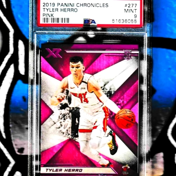 NBA Other - Tyler Herro 2019 Panini Chronicles XR Pink #277 Rookie RC PSA 9 NBA Miami Heat